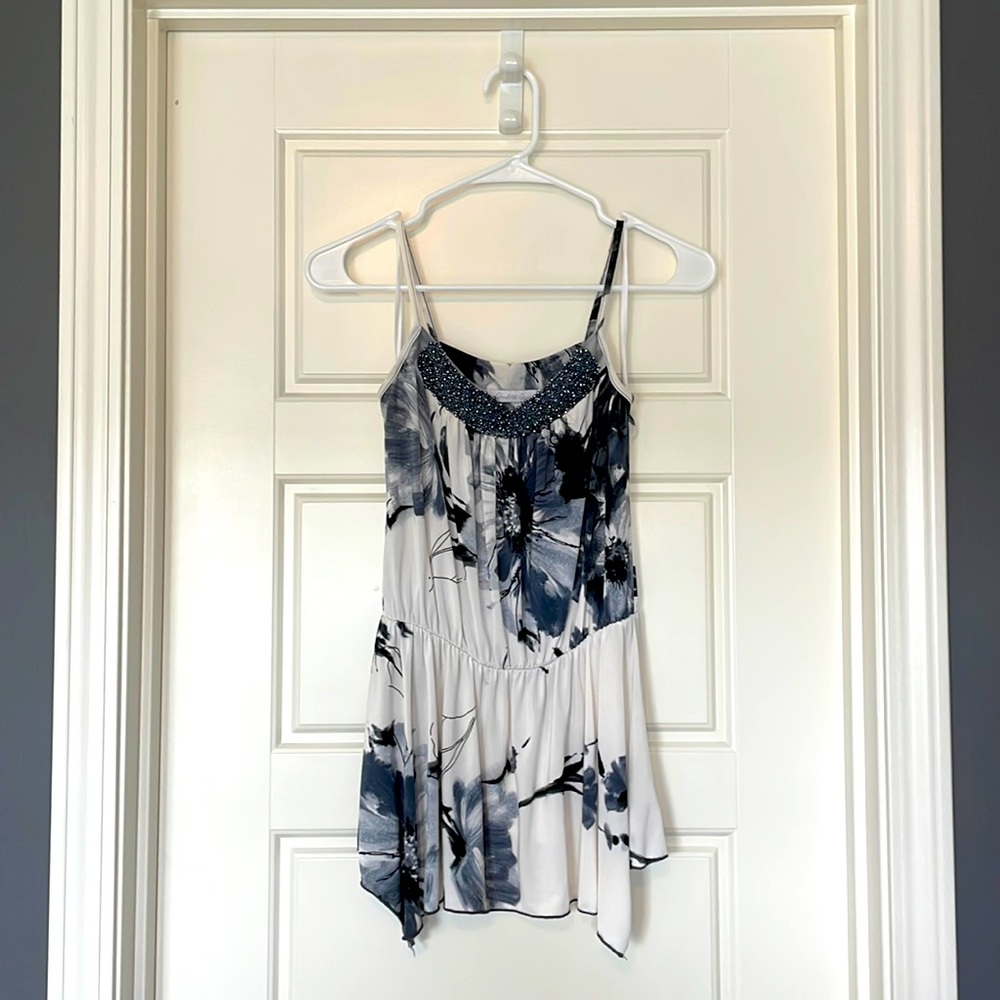 Charlotte Russe beaded floral top